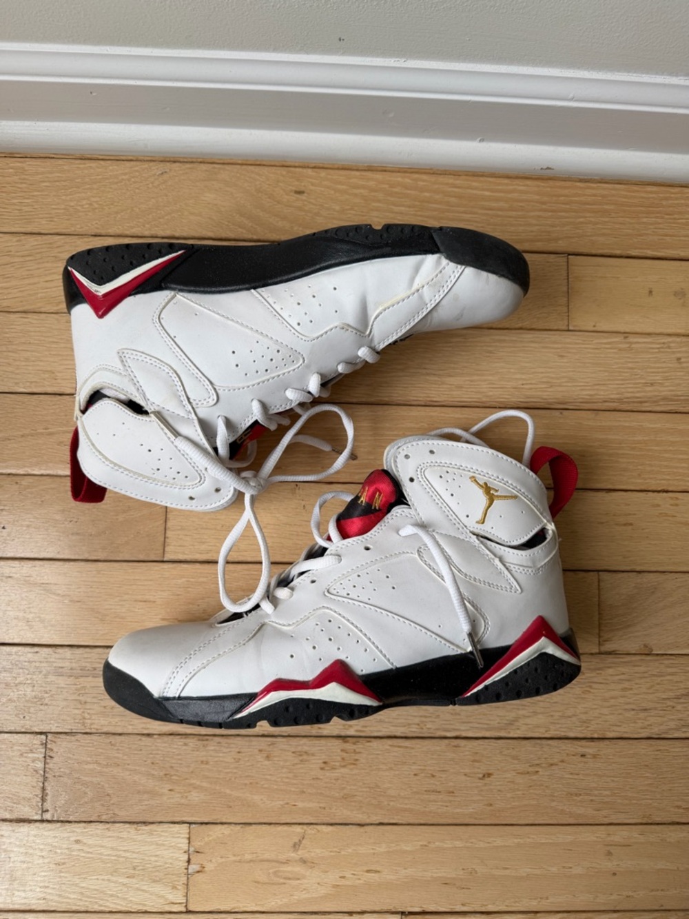 Air Jordan 7 Retro Cardinal Men’s Size 8.5 – White/Red/Black